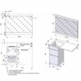 Тумба напольная Даллас Люкс 100 PLUS-К