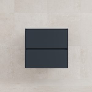 Тумба подвесная STYLE LINE ЛИМА 60 эмаль, под раковину LINE 60, 2 ящ., PLUS, графит