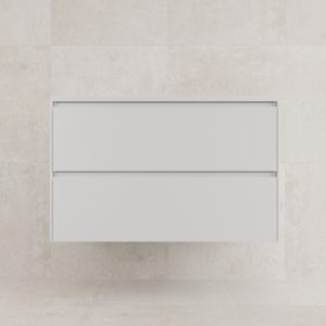 Тумба подвесная STYLE LINE ЛИМА 90 эмаль, под раковину LINE 90, 2 ящ., PLUS, белый матовый